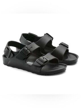 Birkenstock Black Milano Essentials EVA Sandals - 30 (narrow)